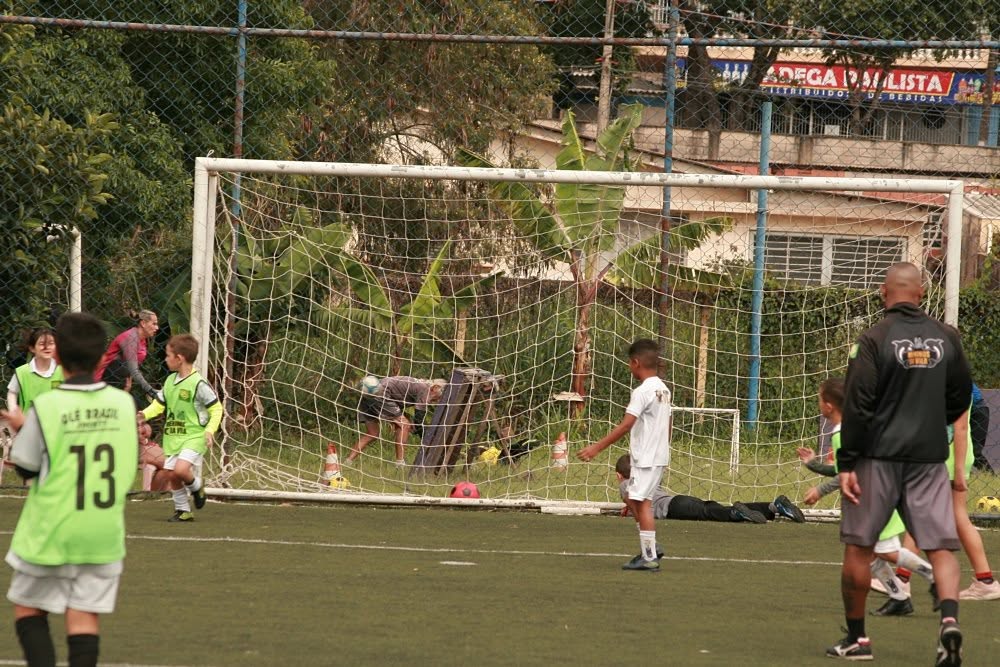 Aluno finalizando durante o treino